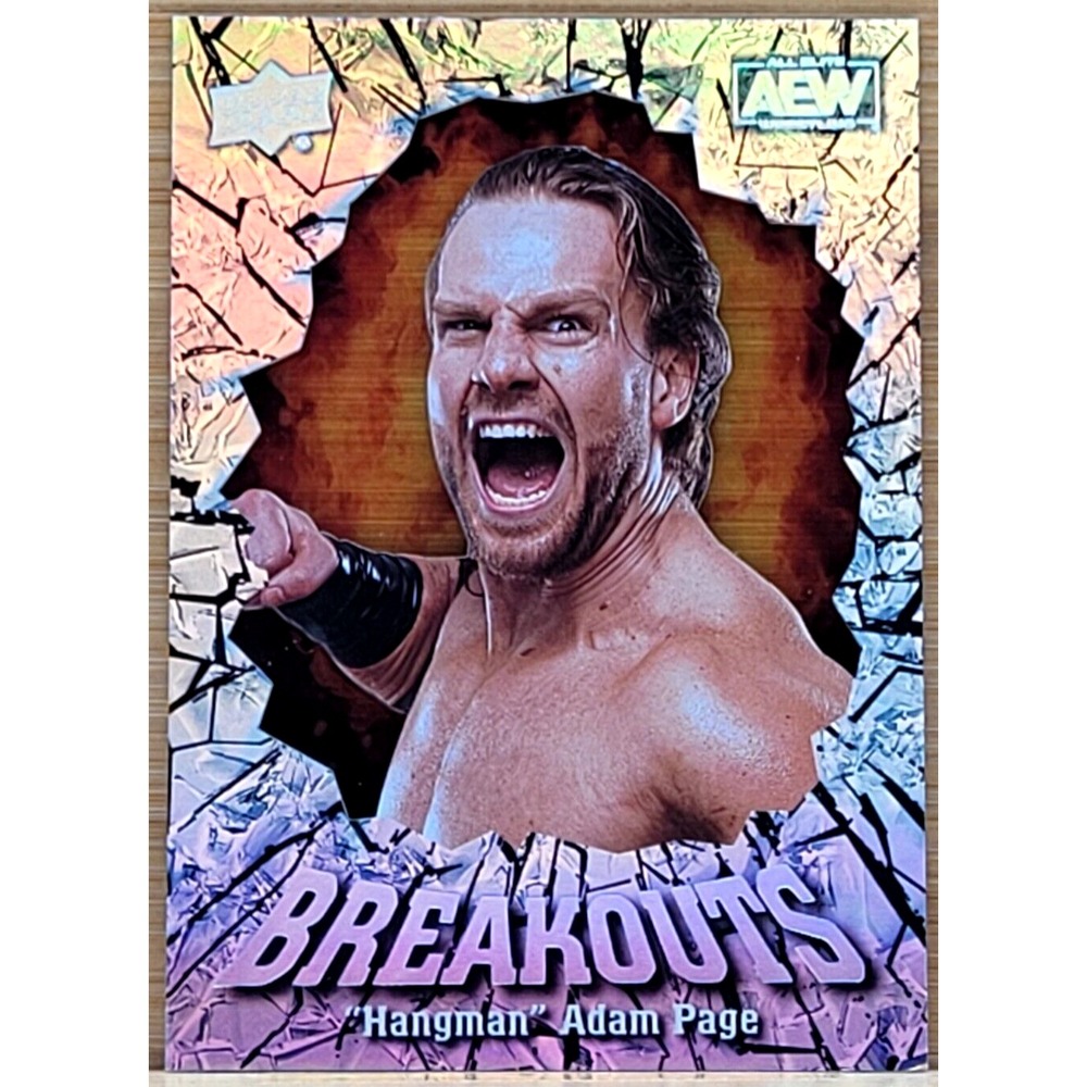 2022 UPPER DECK AEW HANGMAN ADAM PAGE BREAKOUTS SP